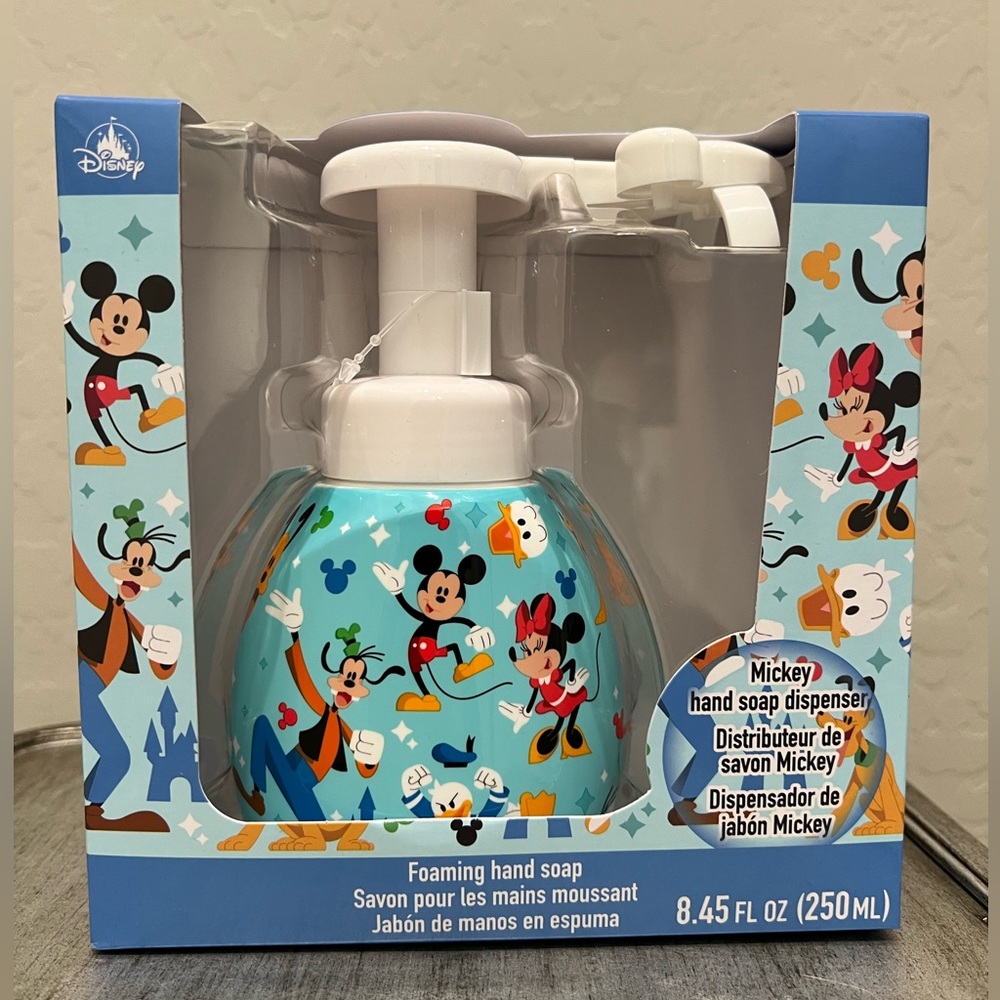 Disney Mickey Mouse Shaped Foaming Hand Soap Dispenser